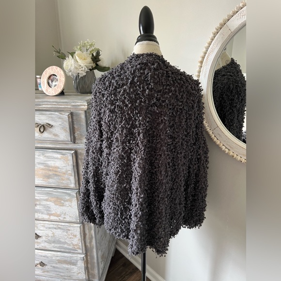 🖤 NWOT Blu Pepper Shaggy Cardigan - Picture 3 of 5